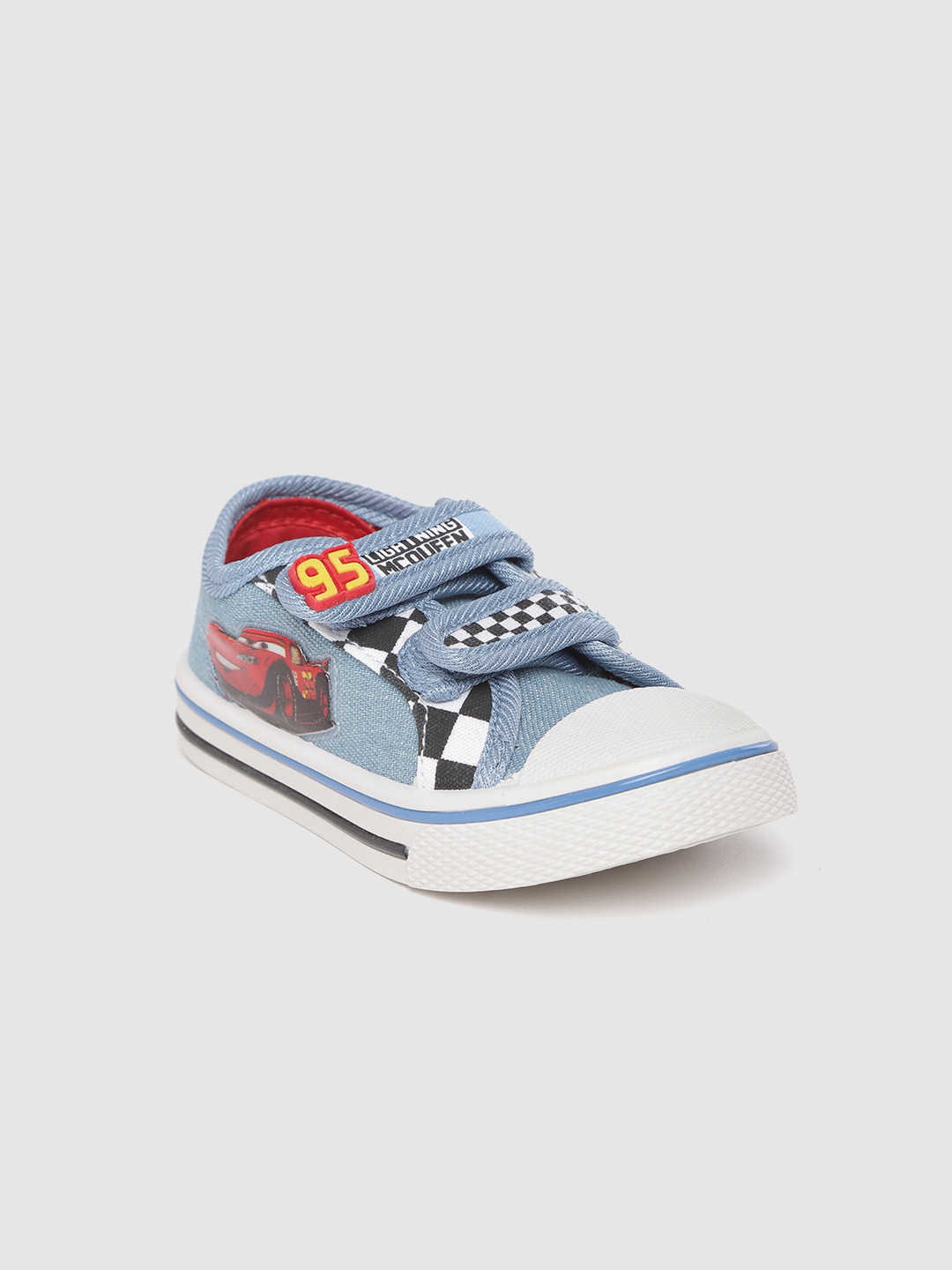 

toothless Boys Blue Hotwheels Denim Sneakers