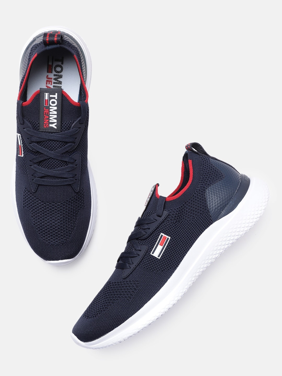 

Tommy Hilfiger Men Navy Blue Sneakers