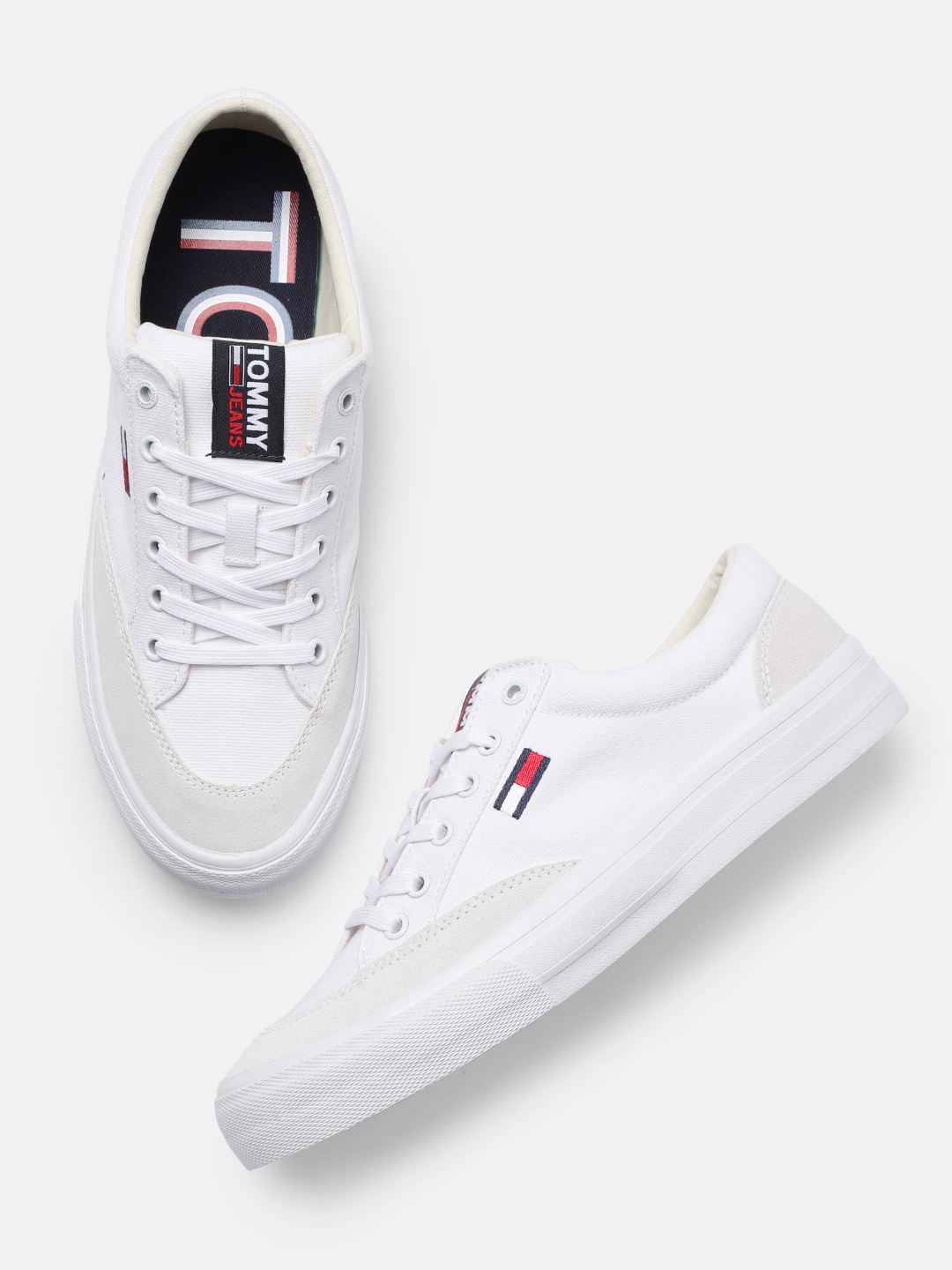 

Tommy Hilfiger Men White Sneakers