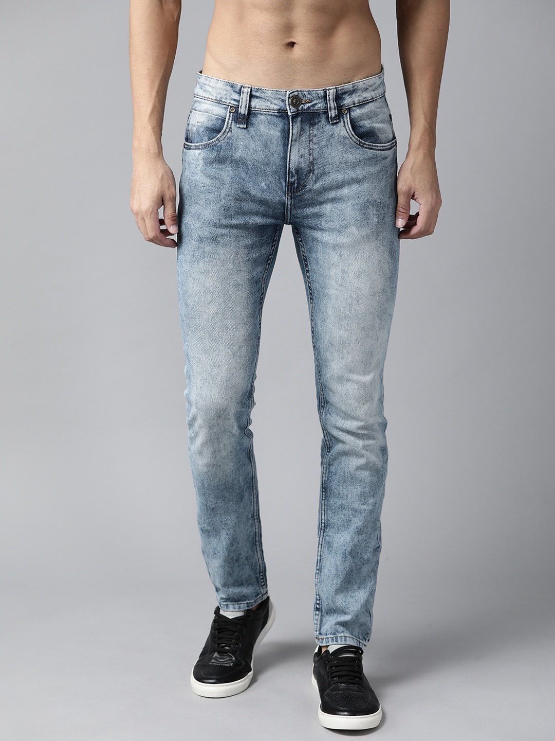 

Roadster Men Blue Skinny Fit Light Fade Stretchable Jeans