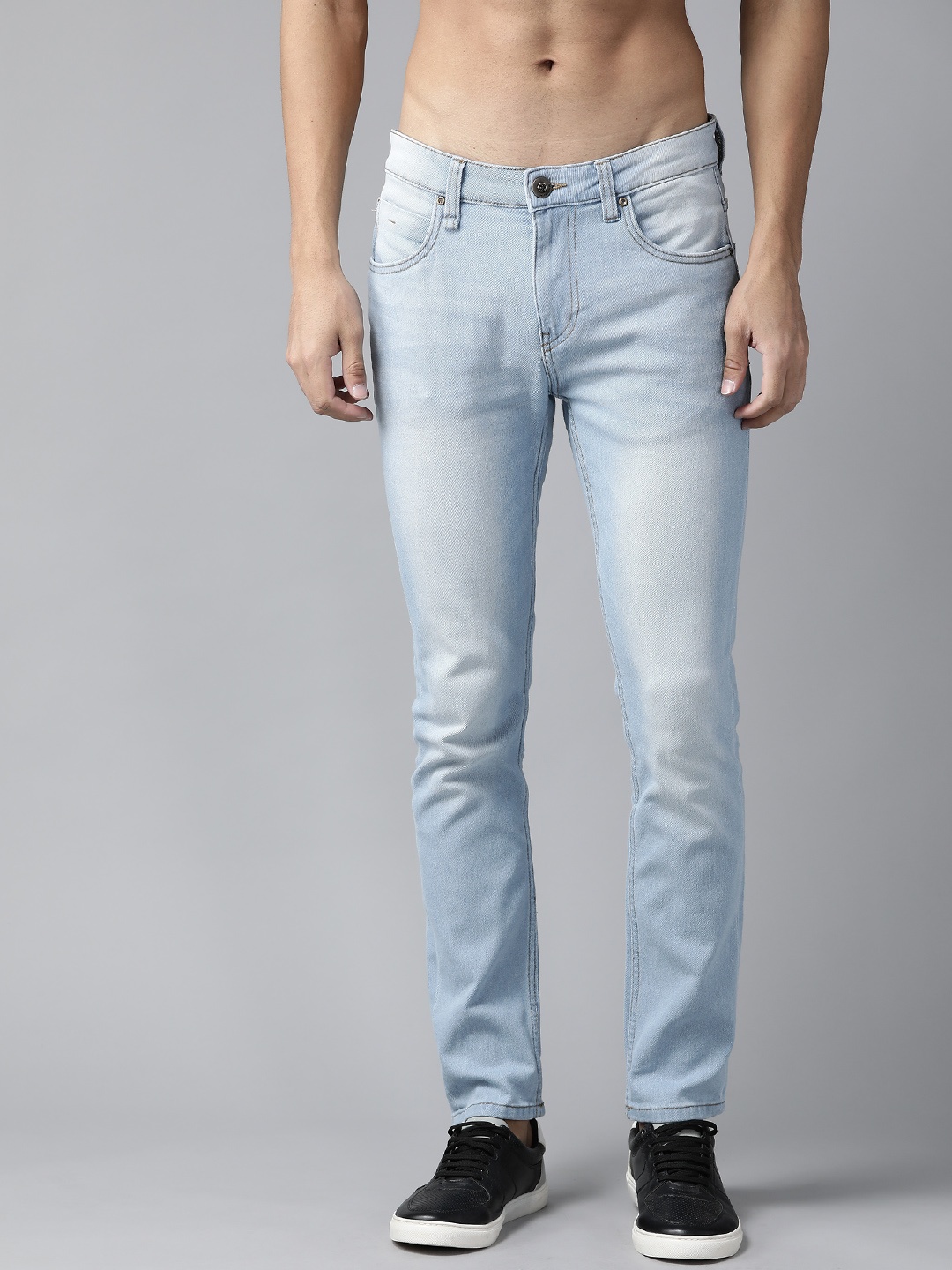 

Roadster Men Blue Skinny Fit Light Fade Stretchable Jeans