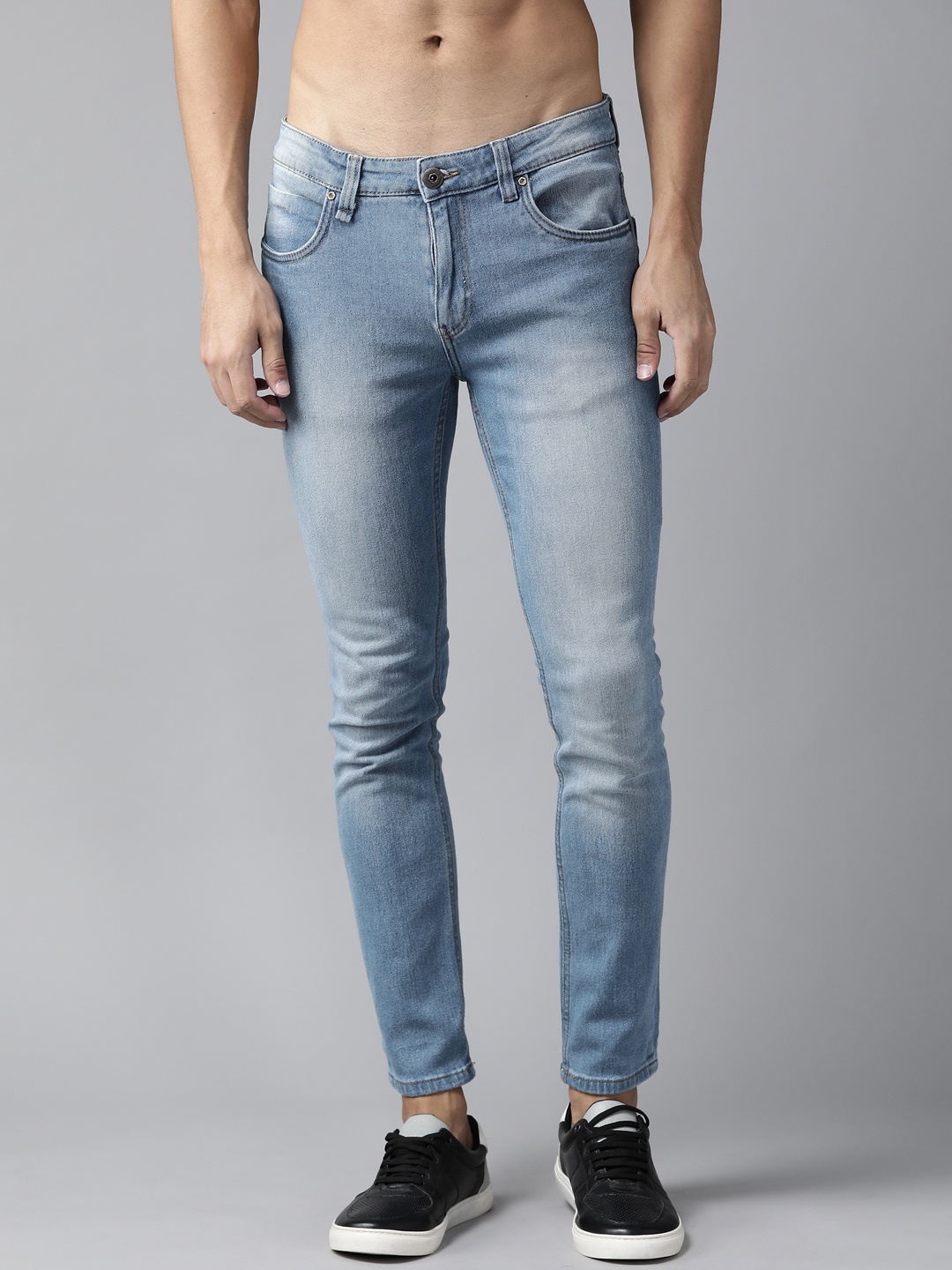 

Roadster Men Blue Super Skinny Fit Light Fade Stretchable Jeans