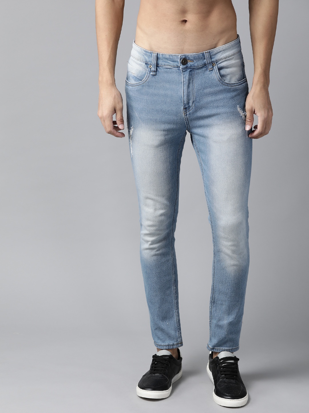 

Roadster Men Blue Super Skinny Fit Light Fade Stretchable Jeans