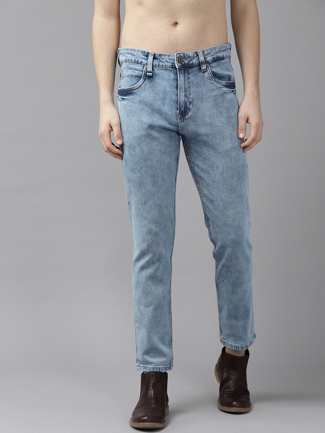

Roadster Men Blue Slim Tapered Fit Stretchable Jeans