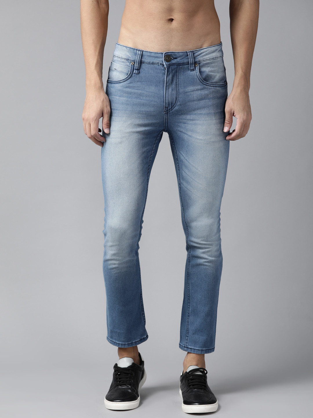 

Roadster Men Blue Skinny Fit Light Fade Stretchable Jeans