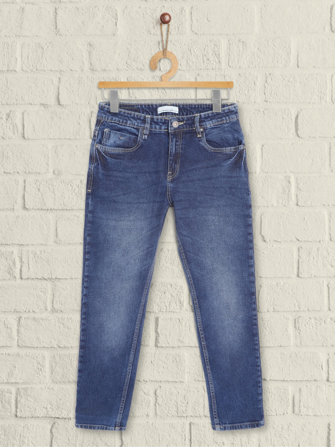 

UTH by Roadster Boys Blue Clean Look Slim Fit Stretchable Jeans