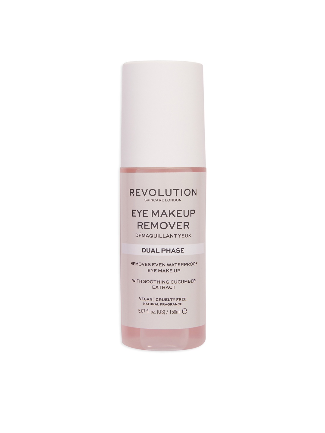 

Makeup Revolution London Dual Phase Eye Makeup Remover - 150 ml, Pink