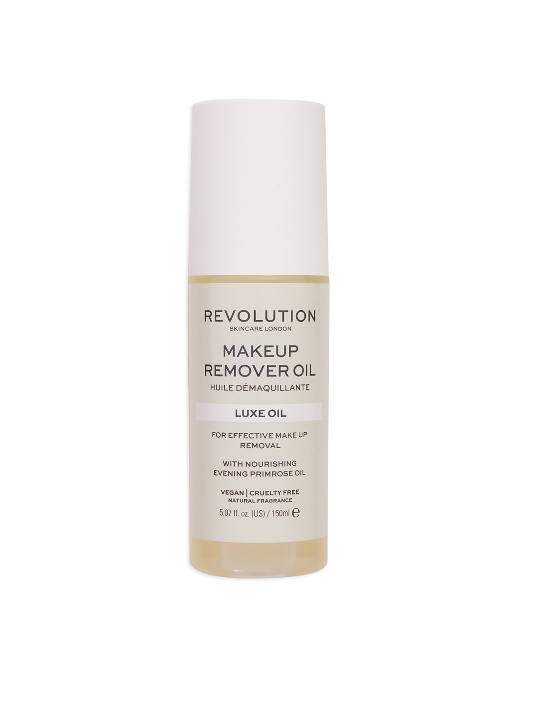 

Makeup Revolution London Makeup Remover Luxe Oil- 150 ml, Transparent