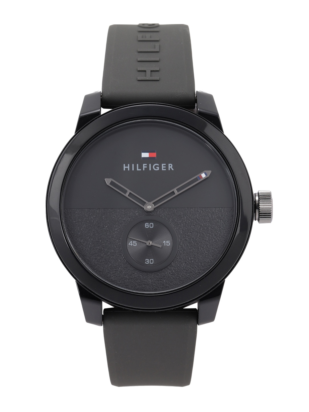 

Tommy Hilfiger Men Black Solid Analogue Watch TH1791804W