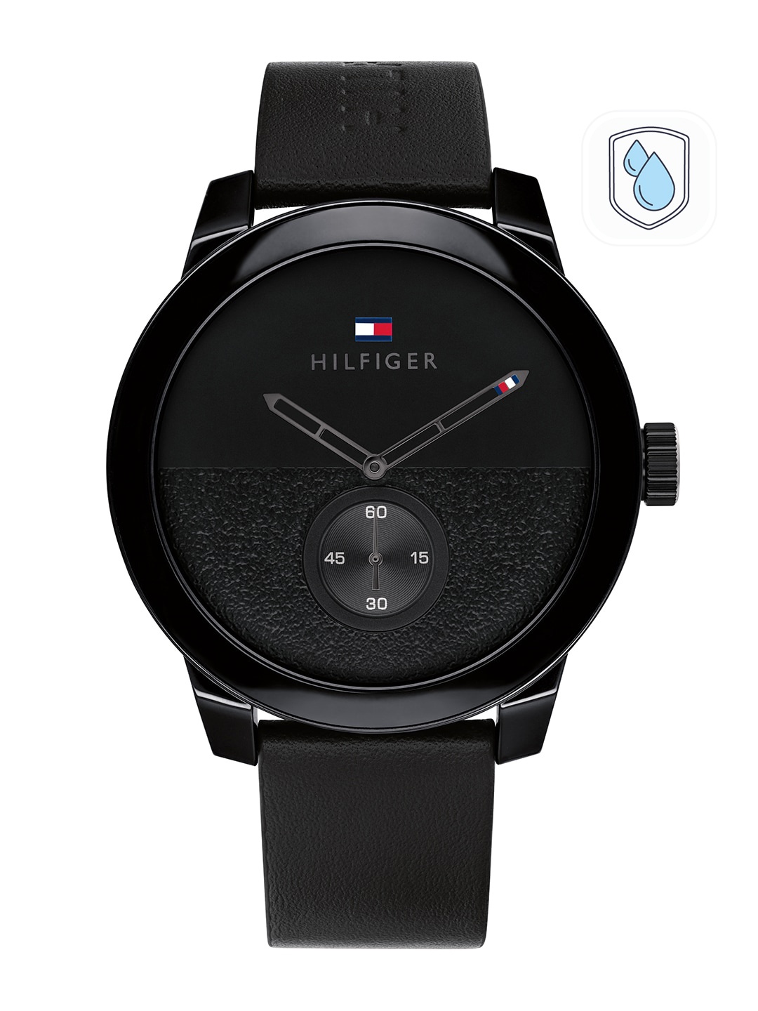 

Tommy Hilfiger Men Black Analogue Watch TH1791800W