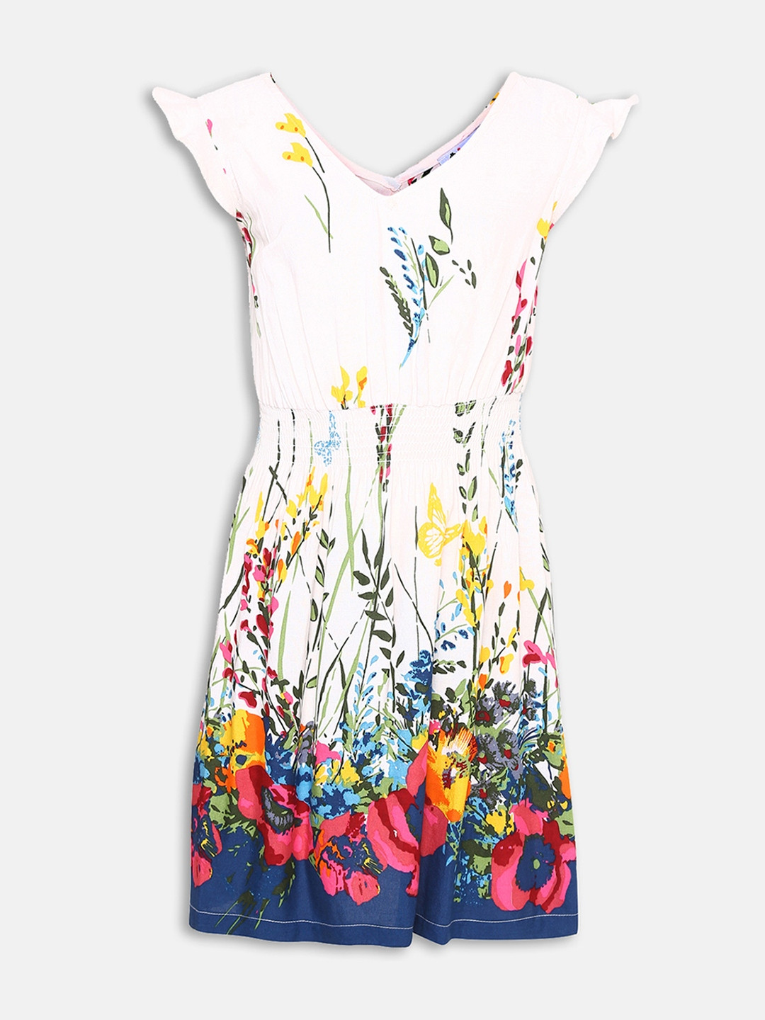 

Oxolloxo Multi Floral Crepe Dress