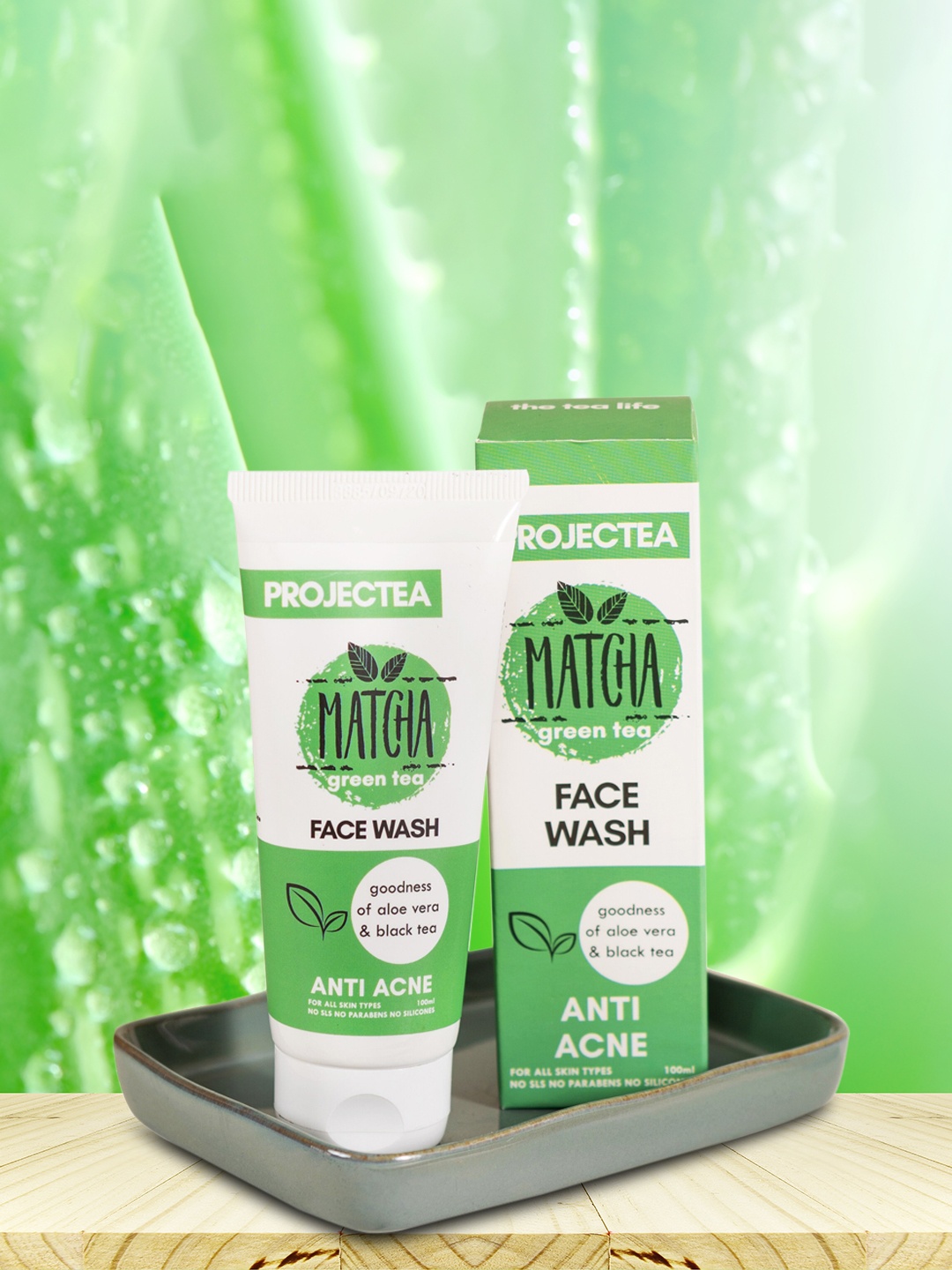 

PROJECTEA Green Matcha Green Tea Anti Acne Face Wash