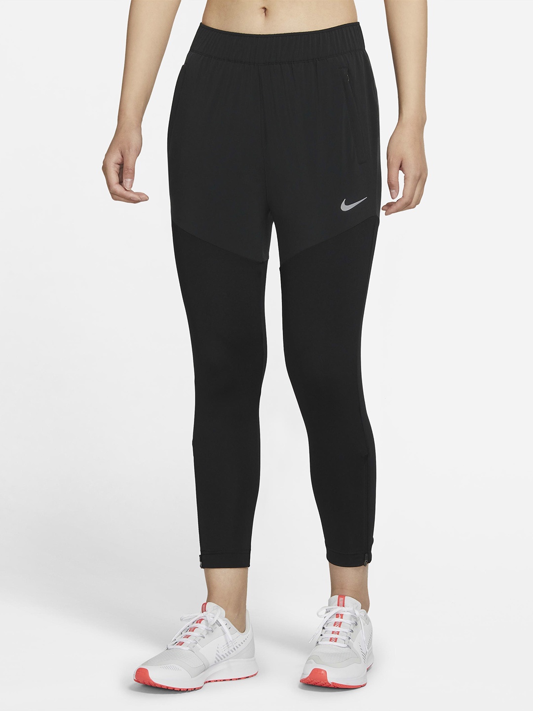 

Nike Women Black Dri-FIT Essential Trackpants