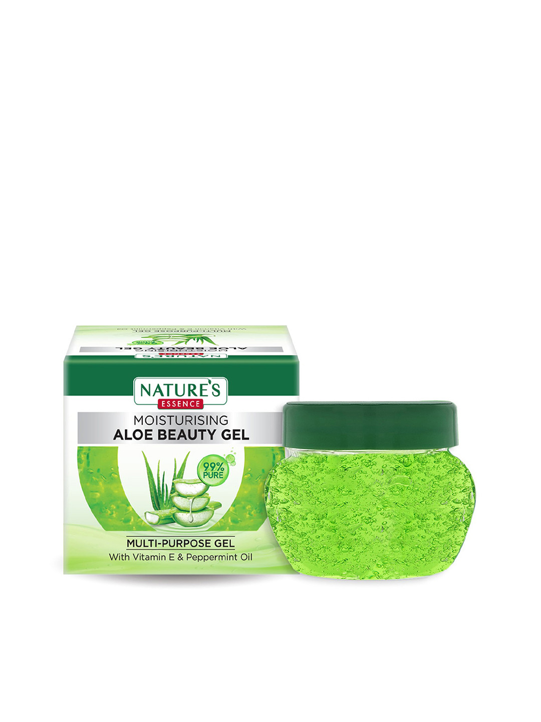 

Natures Essence Moisturising Aloe Beauty Gel - 150ml, Green