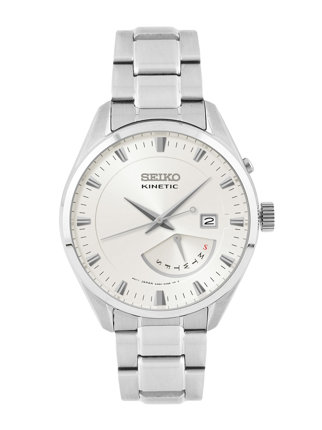 

SEIKO Kinetic Men Silver Analogue watch SRN043P1