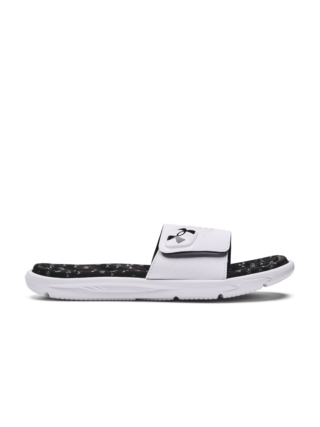 

UNDER ARMOUR Men Brand Logo Printed Sliders, White