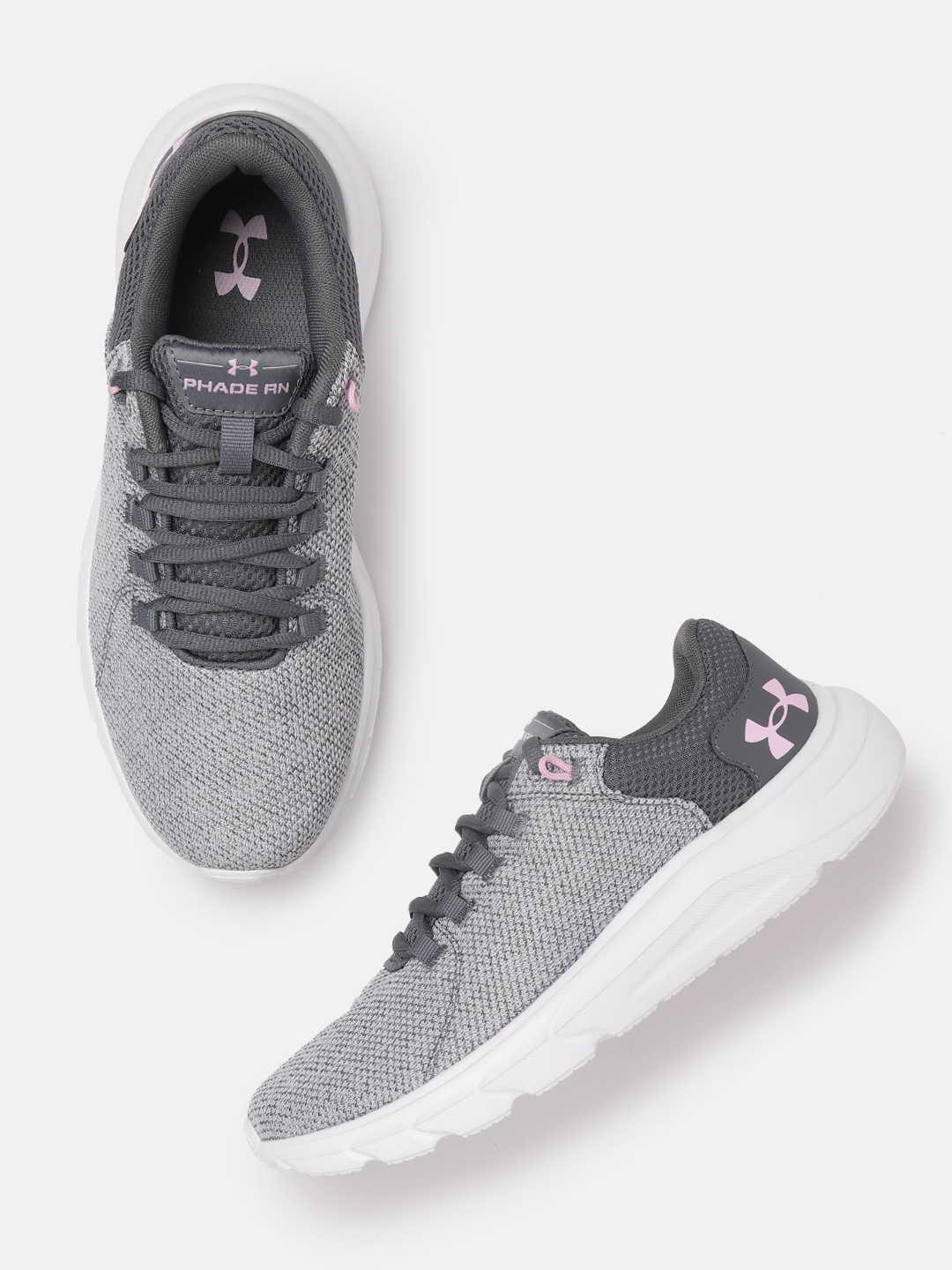 

UNDER ARMOUR Women Grey Phade Running Shoes