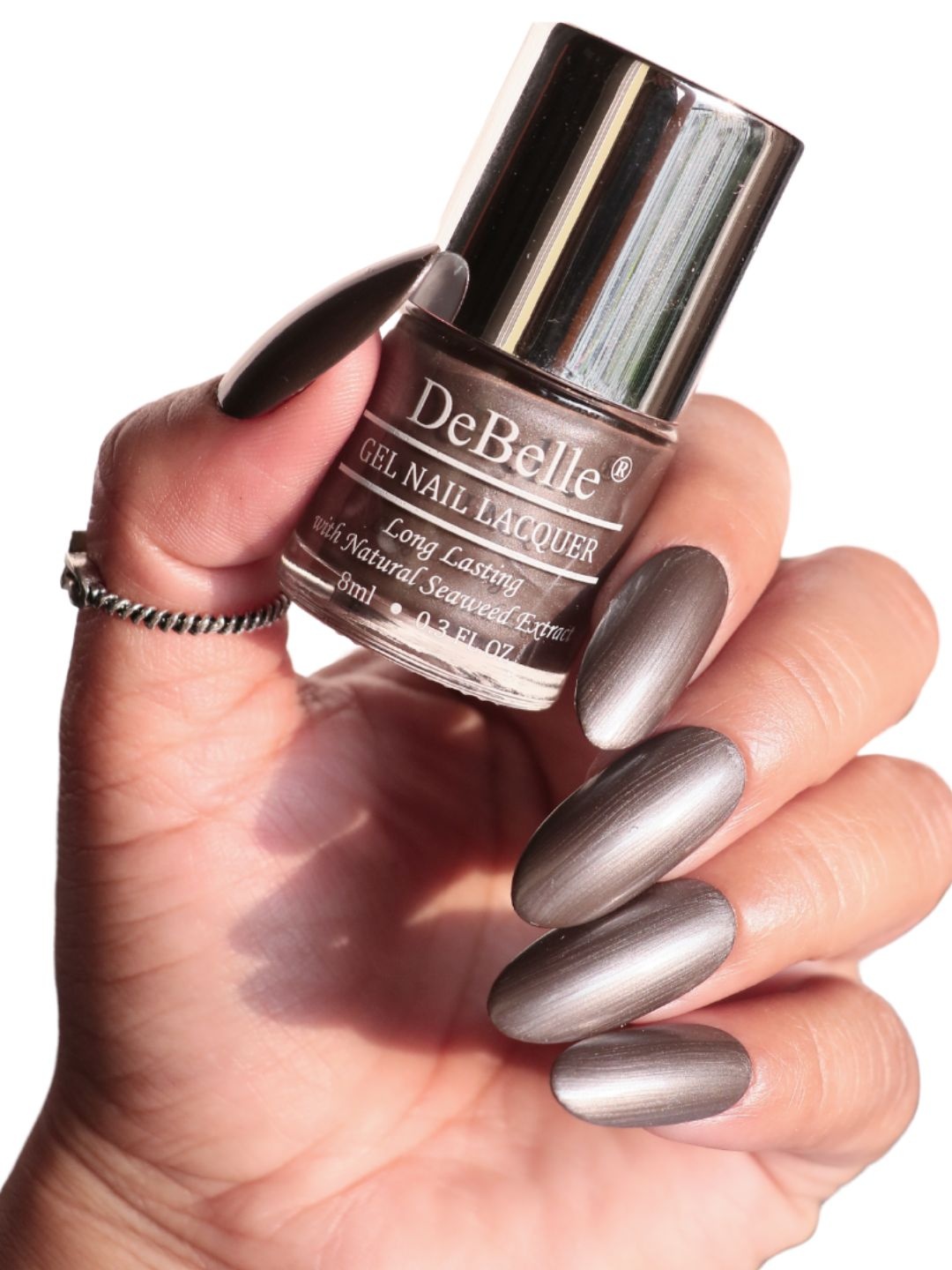 

DeBelle Gel Nail Lacquer - Polaris 8 ml, Grey