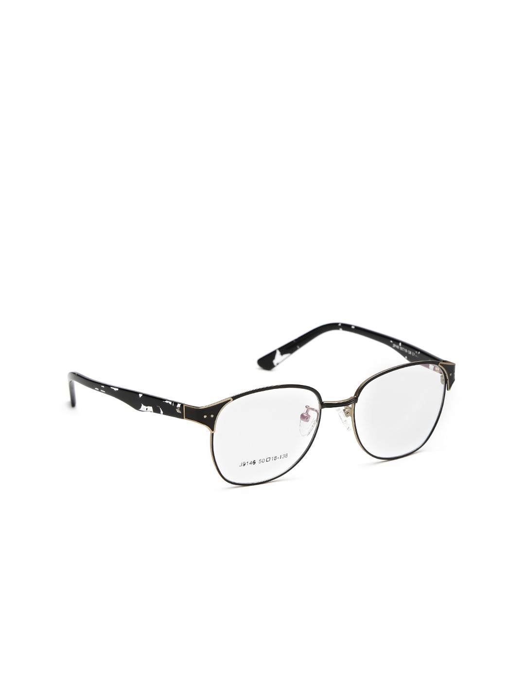

DressBerry Women Black & Gold-Toned Square Frames MFB-PI-J9146-B