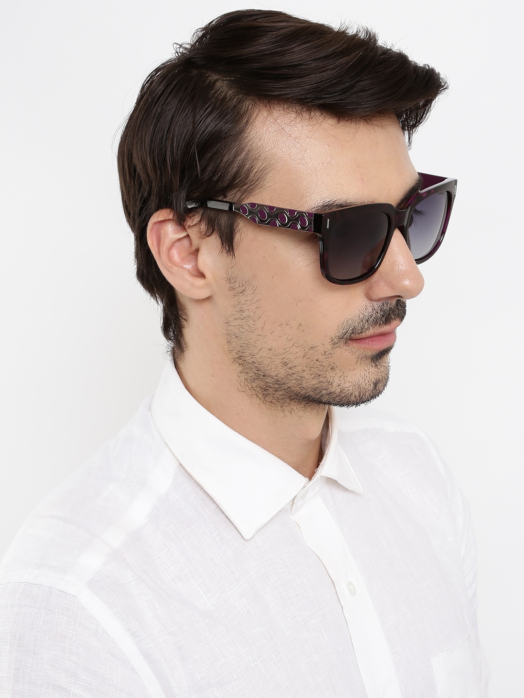

Mast & Harbour Men Square Sunglasses MFB-PI-6305-A, Black