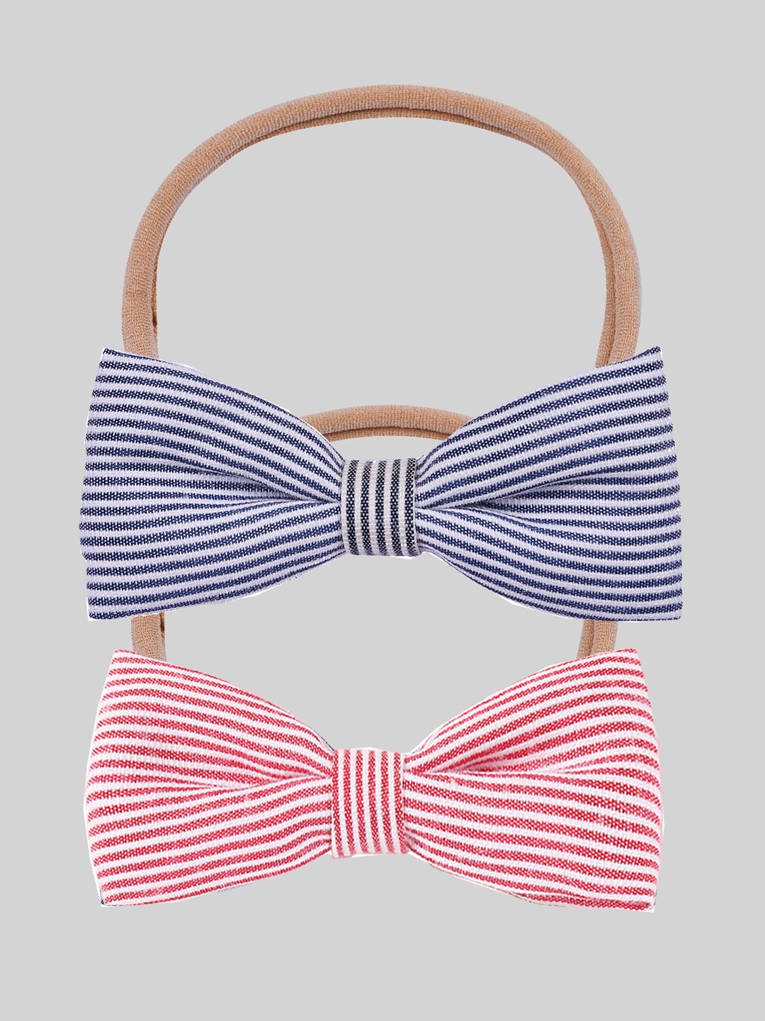 

AQUASTREET Girls Red & Blue Set of 2 Ponytail Holders