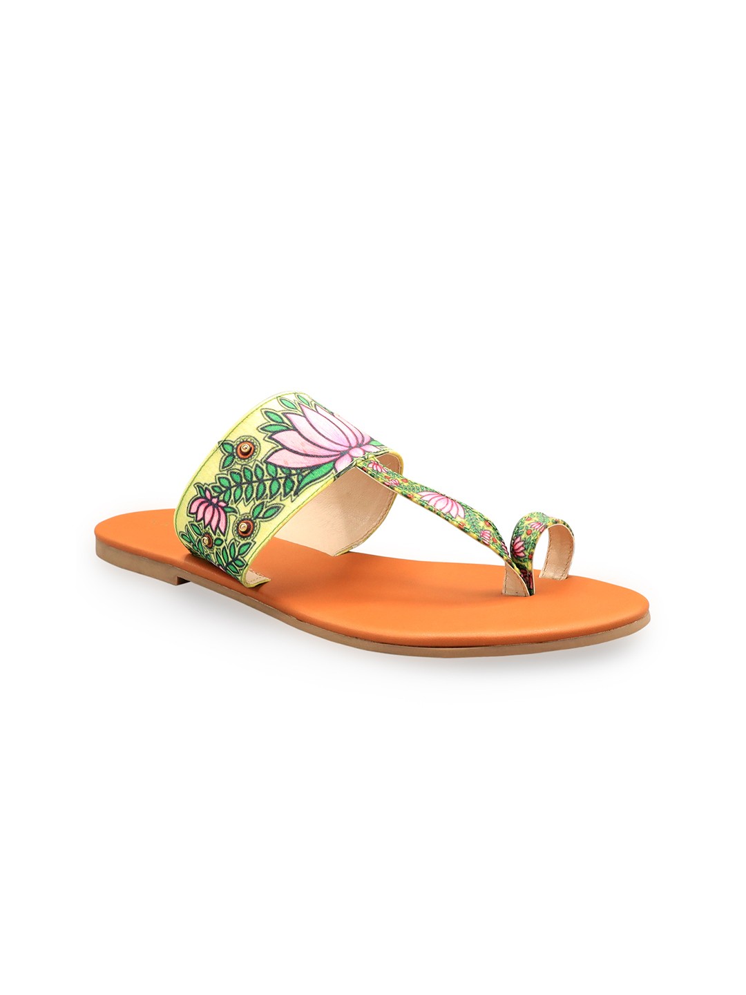 

Kanvas Women Yellow Open Toe Flats