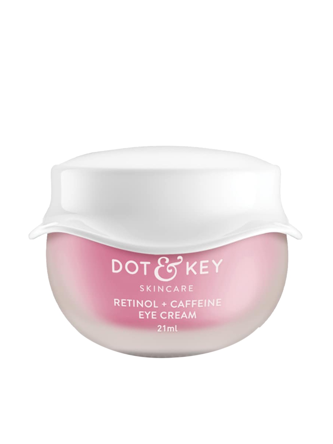 

DOT & KEY Retinol & Caffeine Under Eye Cream for Dark Circles & Fine Lines - 21 ml, Pink