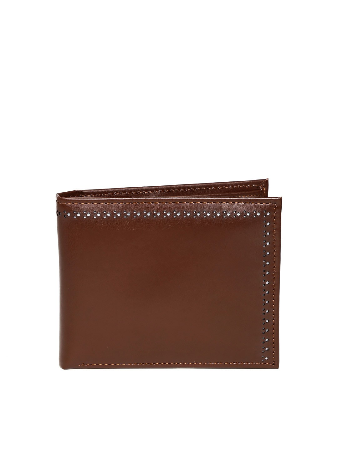 

Wills Lifestyle Men Brown Cut-Out Genuine Leather Wallet