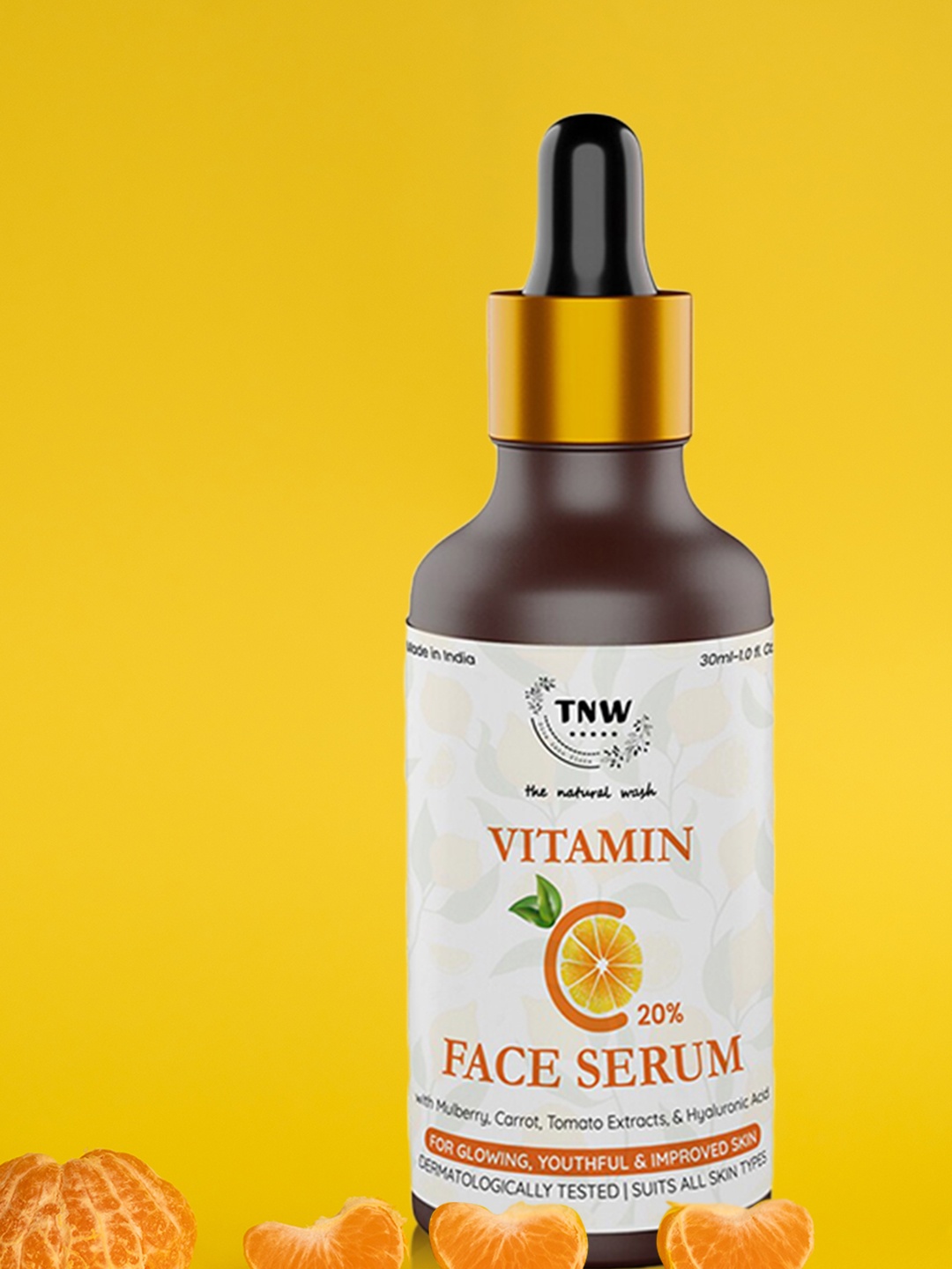 

TNW The Natural Wash Combo of 2 Lip Scrub 25 Gm & Vitamin C Face Serum 30 ml, White
