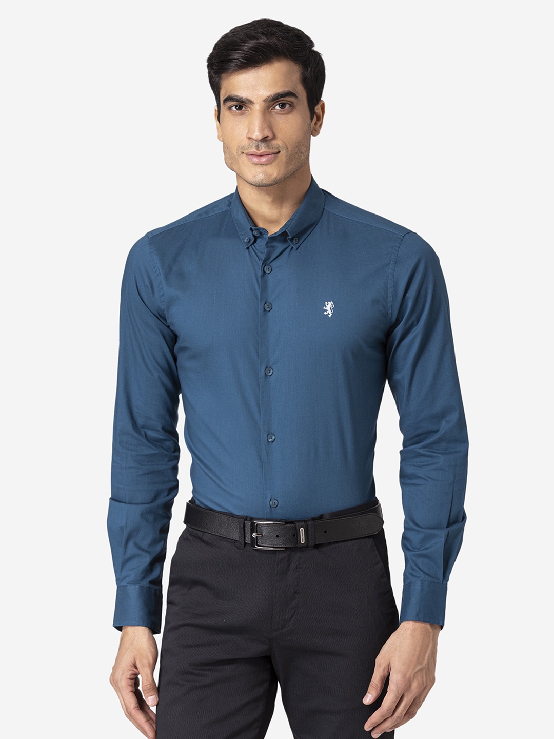 

Red Tape Men Teal Formal Shirt