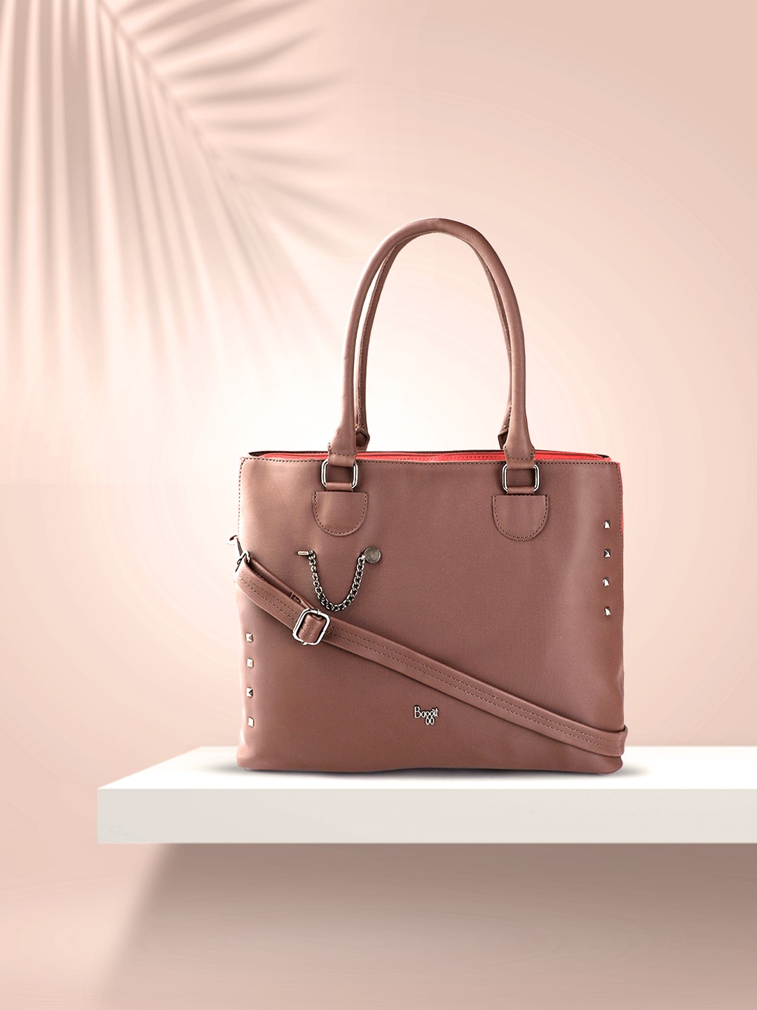 

Baggit Women Coffee Brown Laptop Shoulder Bag