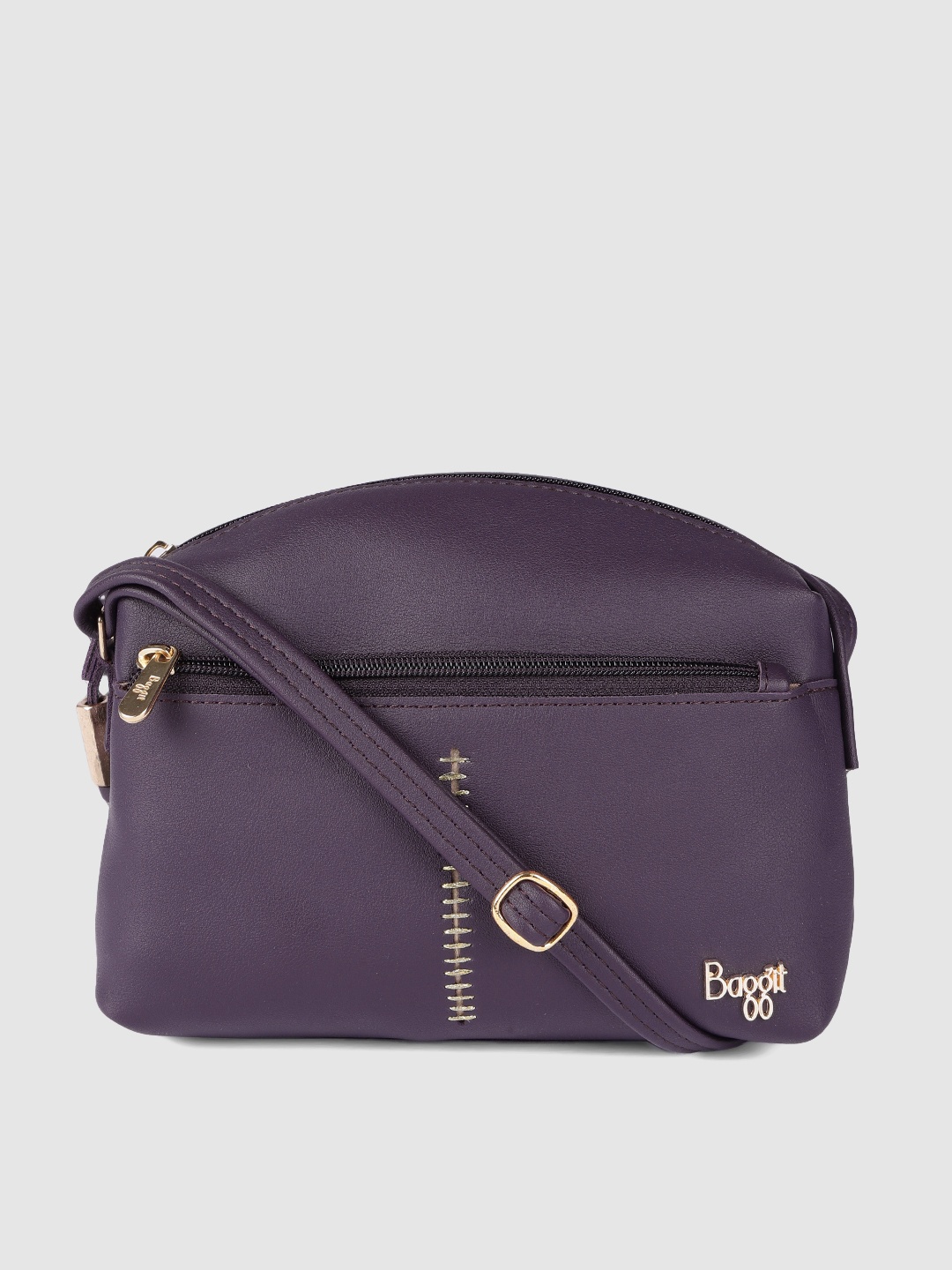 

Baggit Women Purple Solid Sling Bag