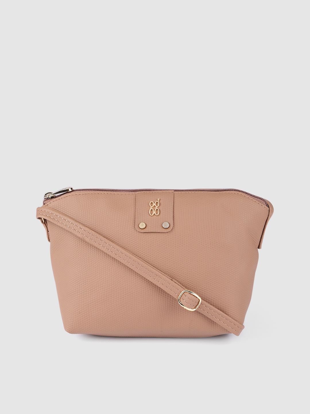 

Baggit Women Beige Solid Sling Bag