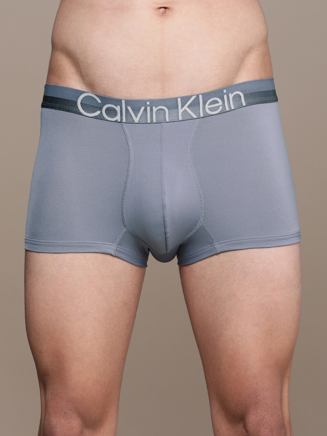 

Calvin Klein Underwear Men Blue Solid Low Rise Trunks NB2974C4A