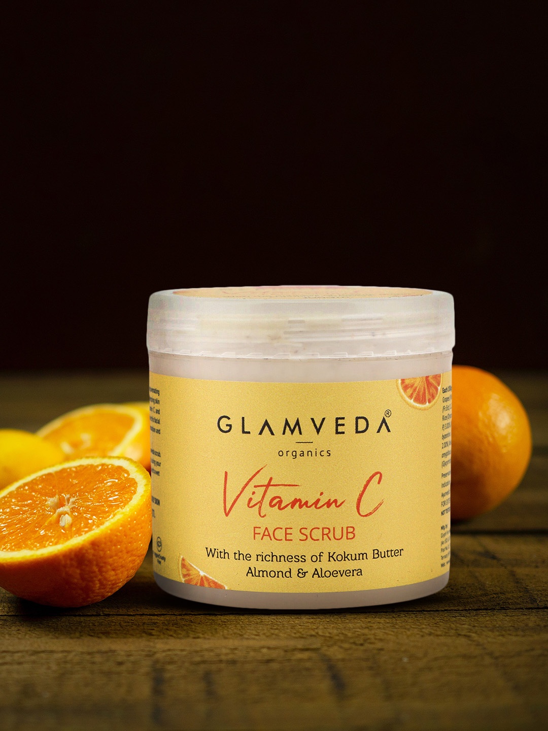 

GLAMVEDA Vitamin C Lightening & Brightening Scrub - 100g, Yellow