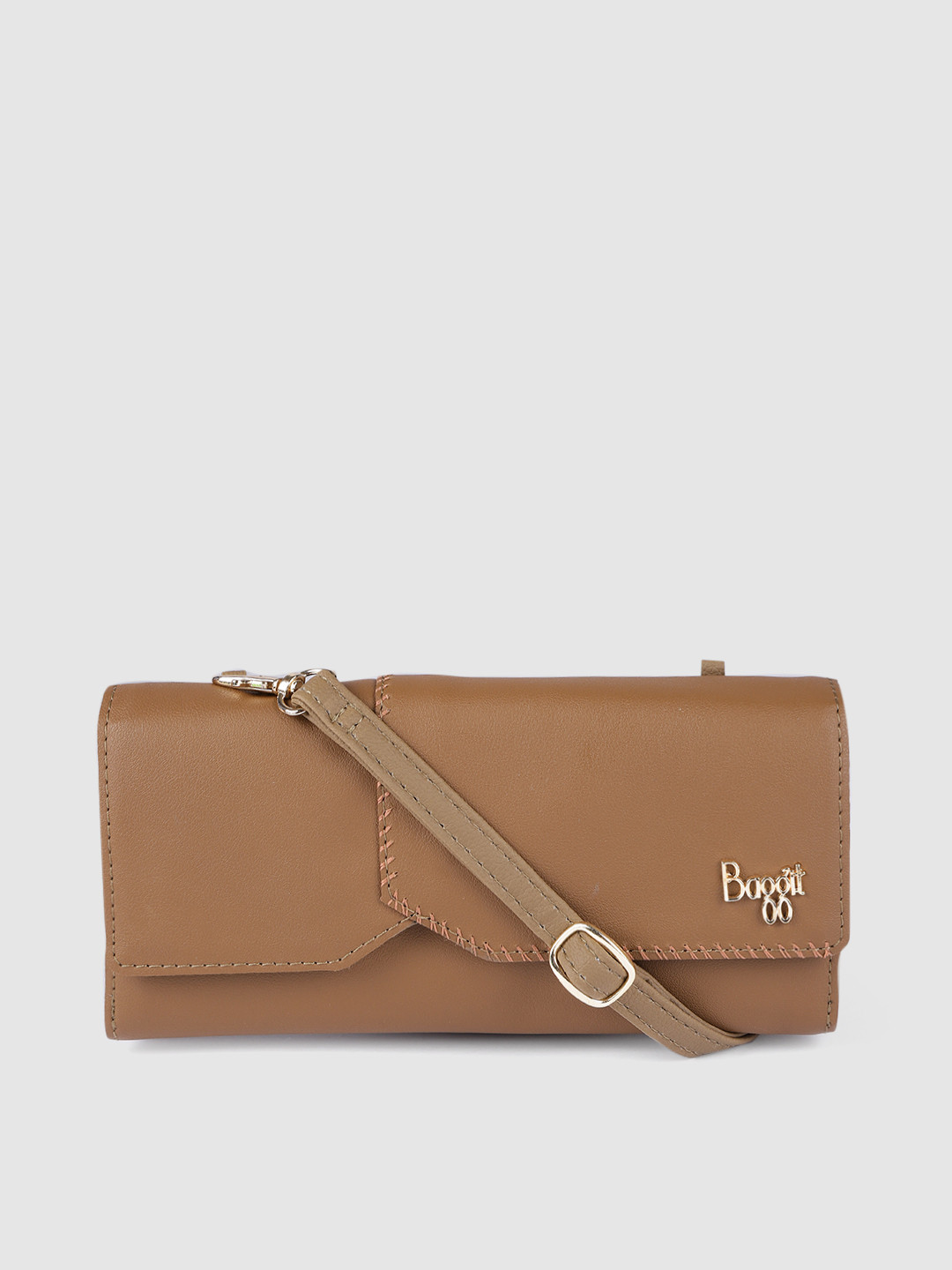 

Baggit Women Yellow Solid Two Fold Wallet