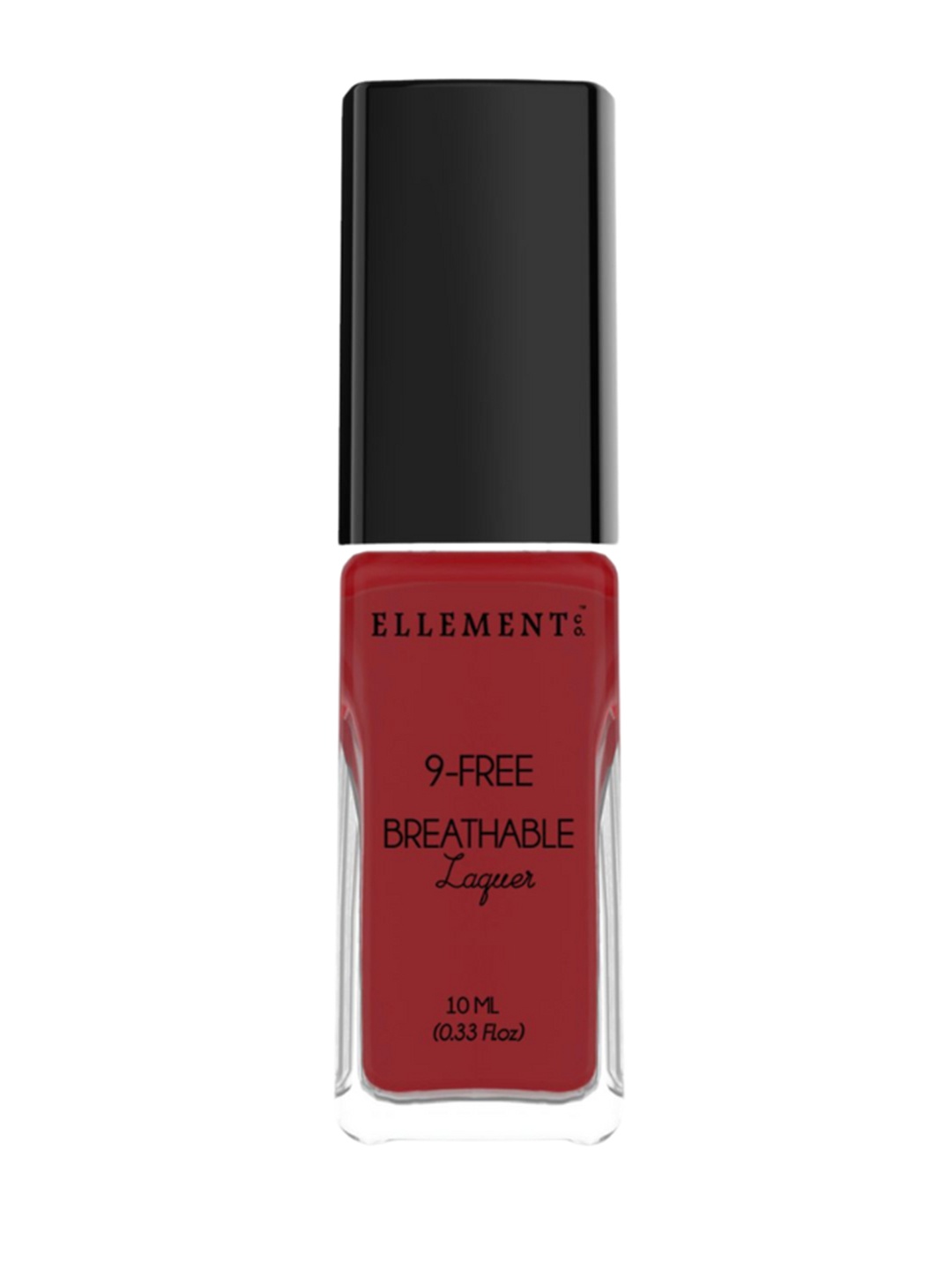 

ELLEMENT CO. Vegan Nail Lacquer 10 ml - Rosewood, Red