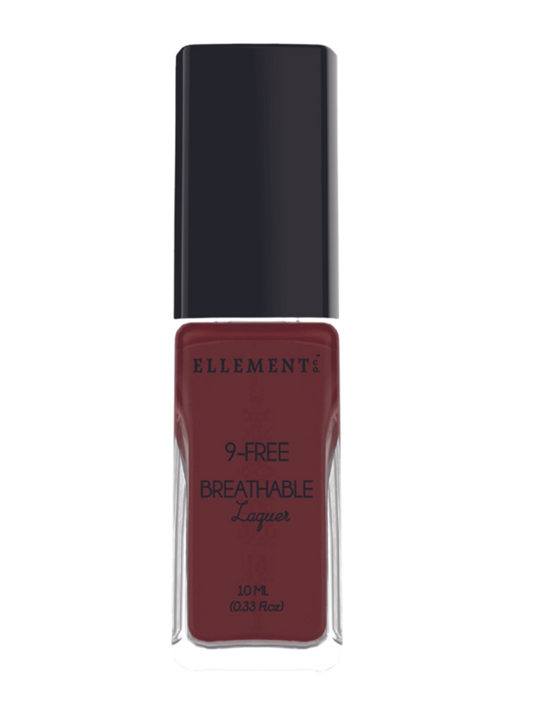 

ELLEMENT CO. Vegan Nail Lacquer 10 ml - Classic Red, Maroon