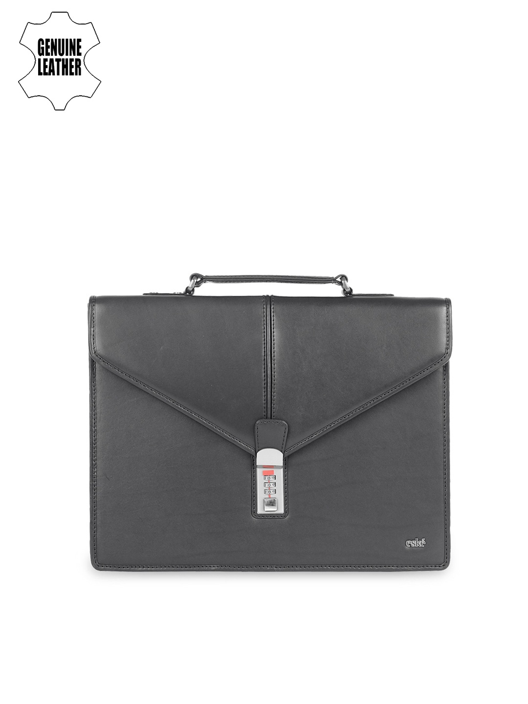 

Eske Men Black Genuine Leather Laptop Bag