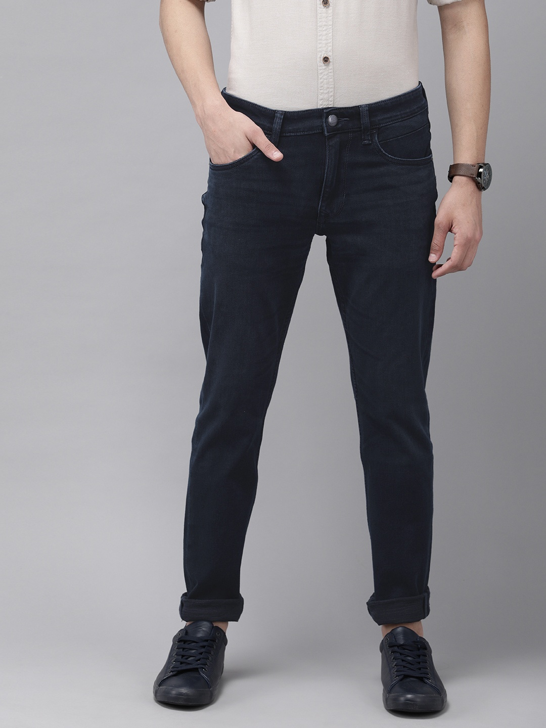 

U S Polo Assn Denim Co Men Blue Mid-Rise Skinny Fit Jeans