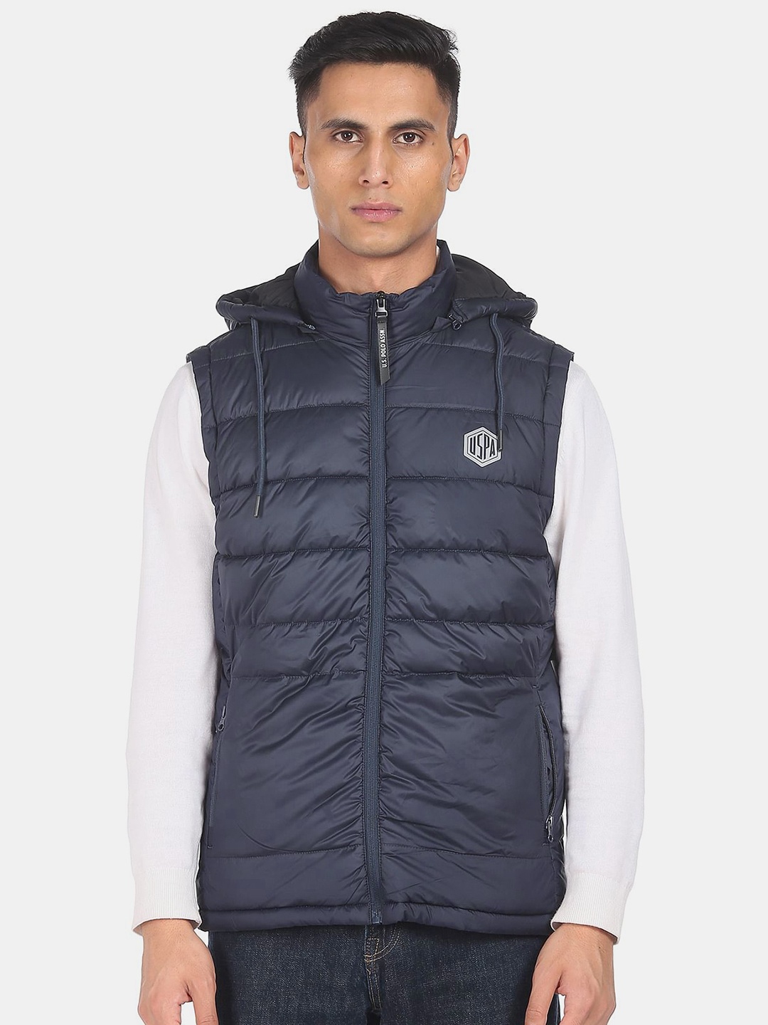 

U.S. Polo Assn. Denim Co. Men Padded Jacket, Navy blue