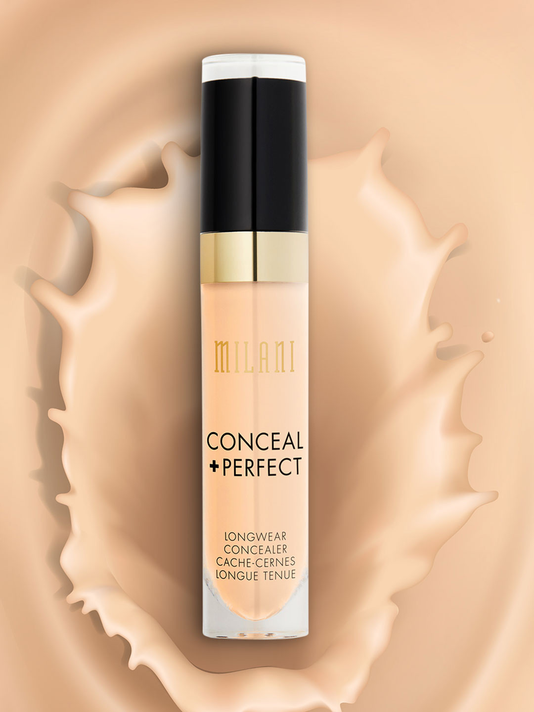

MILANI Conceal + Perfect Long Wear Concealer - Light Vanilla 120, Beige