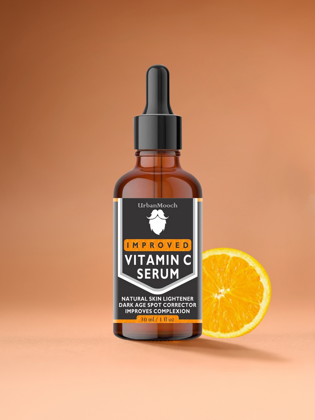 

UrbanMooch Men Vitamin C Anti Ageing Skin Brightening Face Serum 30ml, Yellow