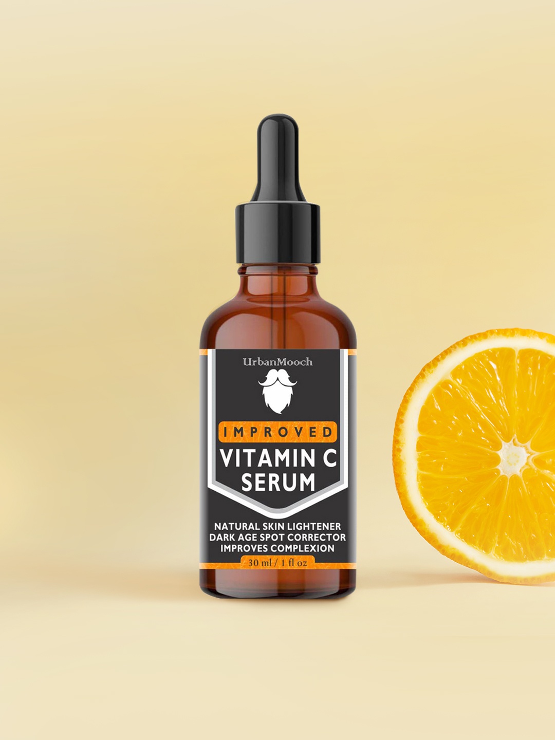 

UrbanMooch Men Pack of 2 Vitamin C Face Serum, Yellow