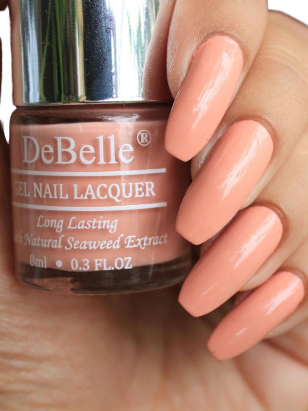 

DeBelle Peach Gel Nail Lacquer - Choco Latte 8 ml