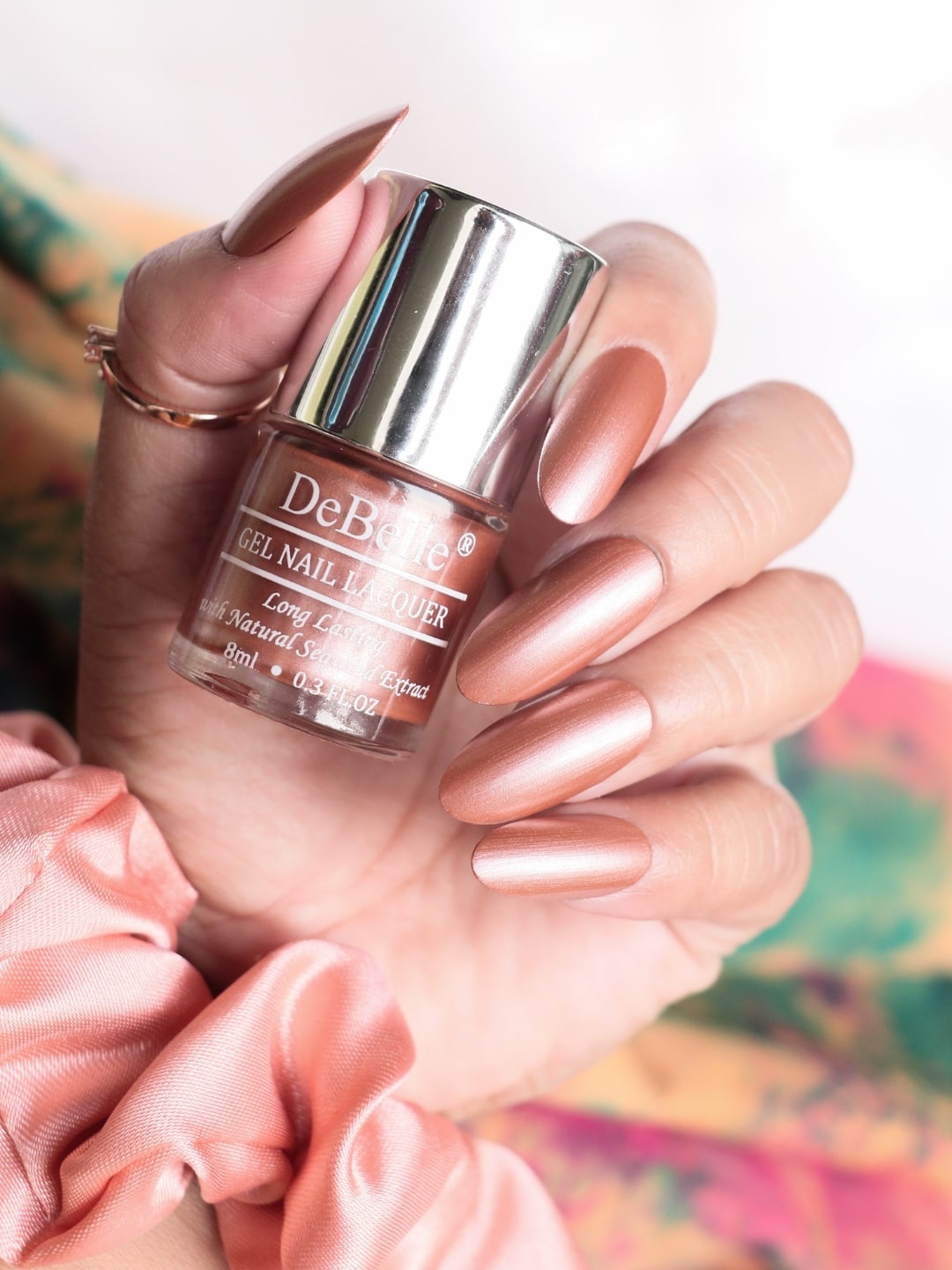 

DeBelle Gel Nail Lacquer - Roseate Gold 8 ml, Rose gold