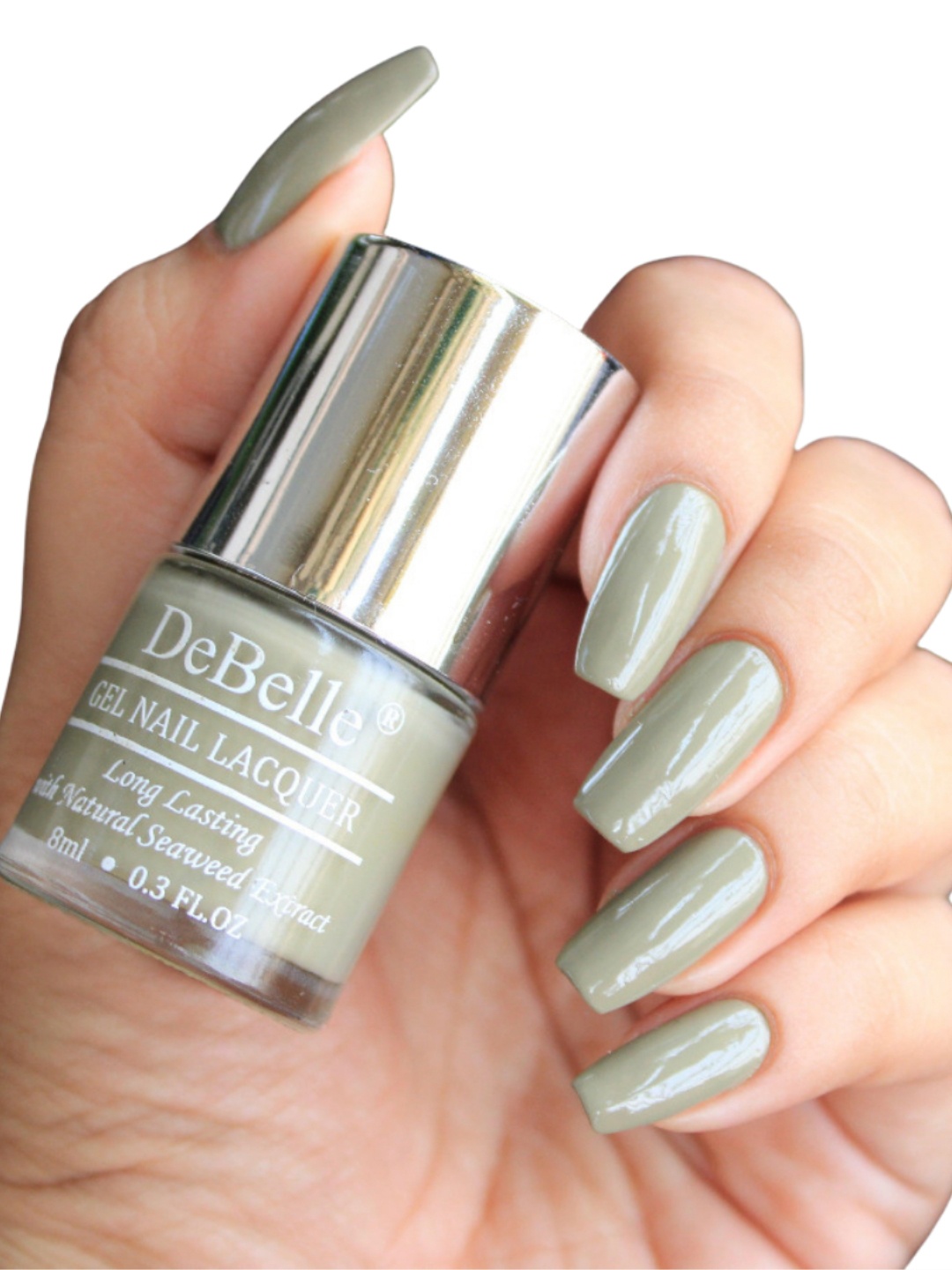 

DeBelle Gel Nail lacquer - Olive Jade 8 ml, Green