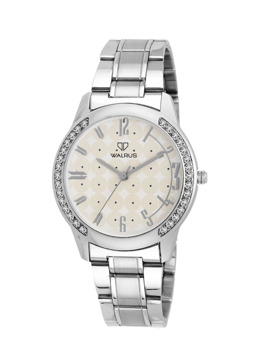 

Walrus Women White Dial & Silver Toned Straps Analogue Watch WWTW-AGS-II-010707