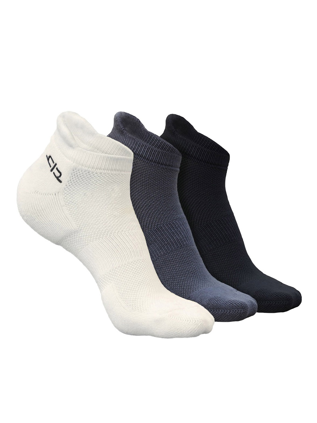 

Heelium Women Pack of 3 Bamboo Super Soft & Odour-Free Breathable Ankle-Length Socks, Black