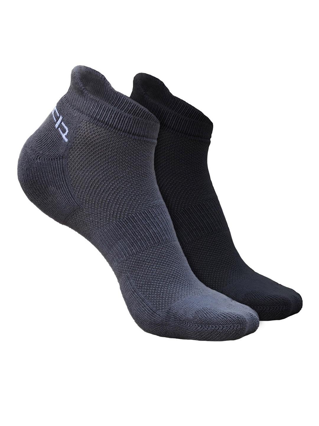 

Heelium Women Pack of 2 Bamboo Super Soft & Odour-Free Breathable Ankle-Length Socks, Black